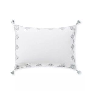 SERENA & LILY BROOKSIDE STANDARD SHAM, COLOR SKY, SET OF 2